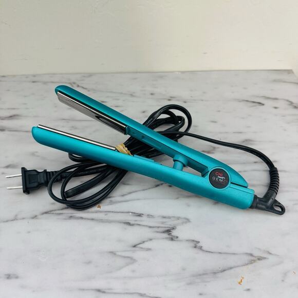 Chi Smart Gemz Blue Hair Straightener - Picture 1 of 7